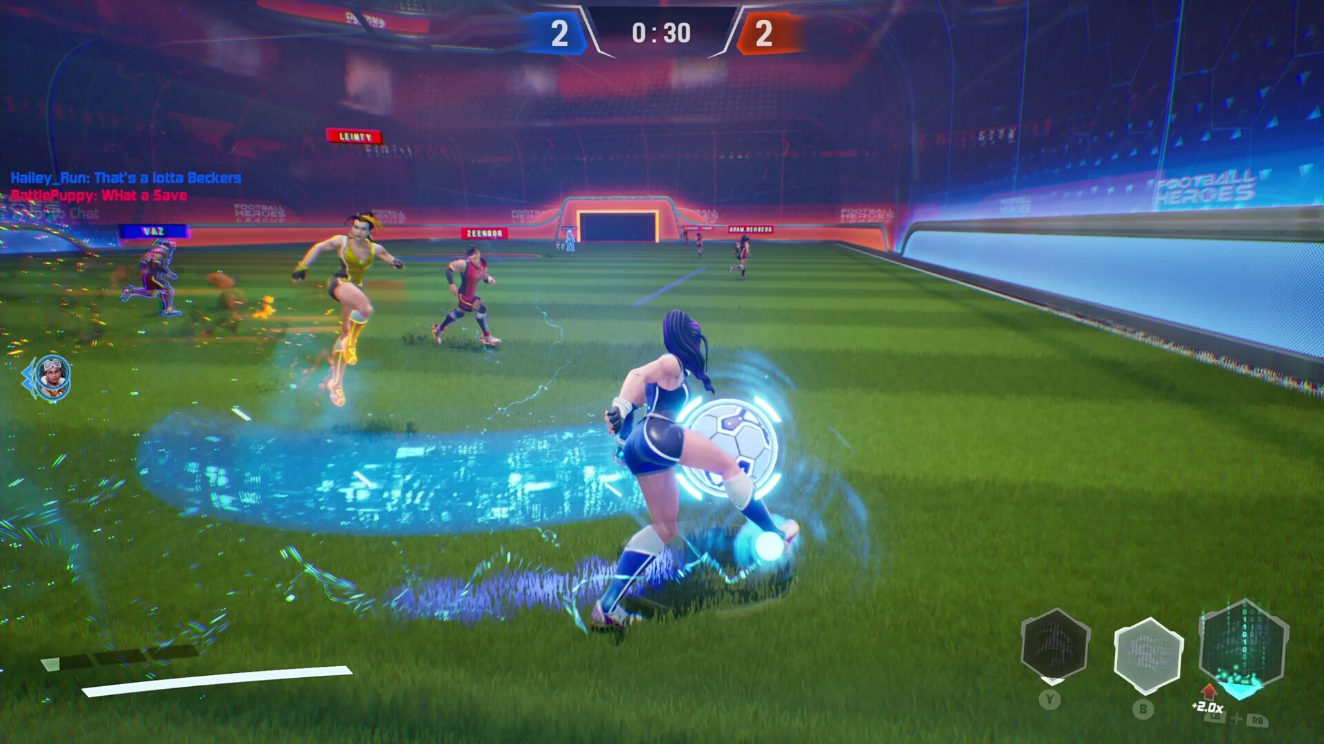 Изображение игры: Football Heroes League