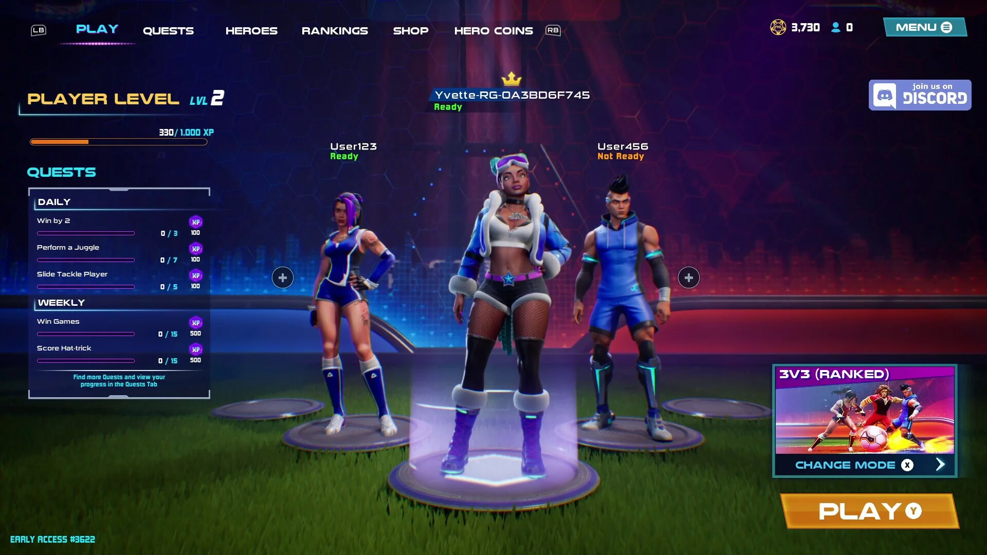 Изображение игры: Football Heroes League