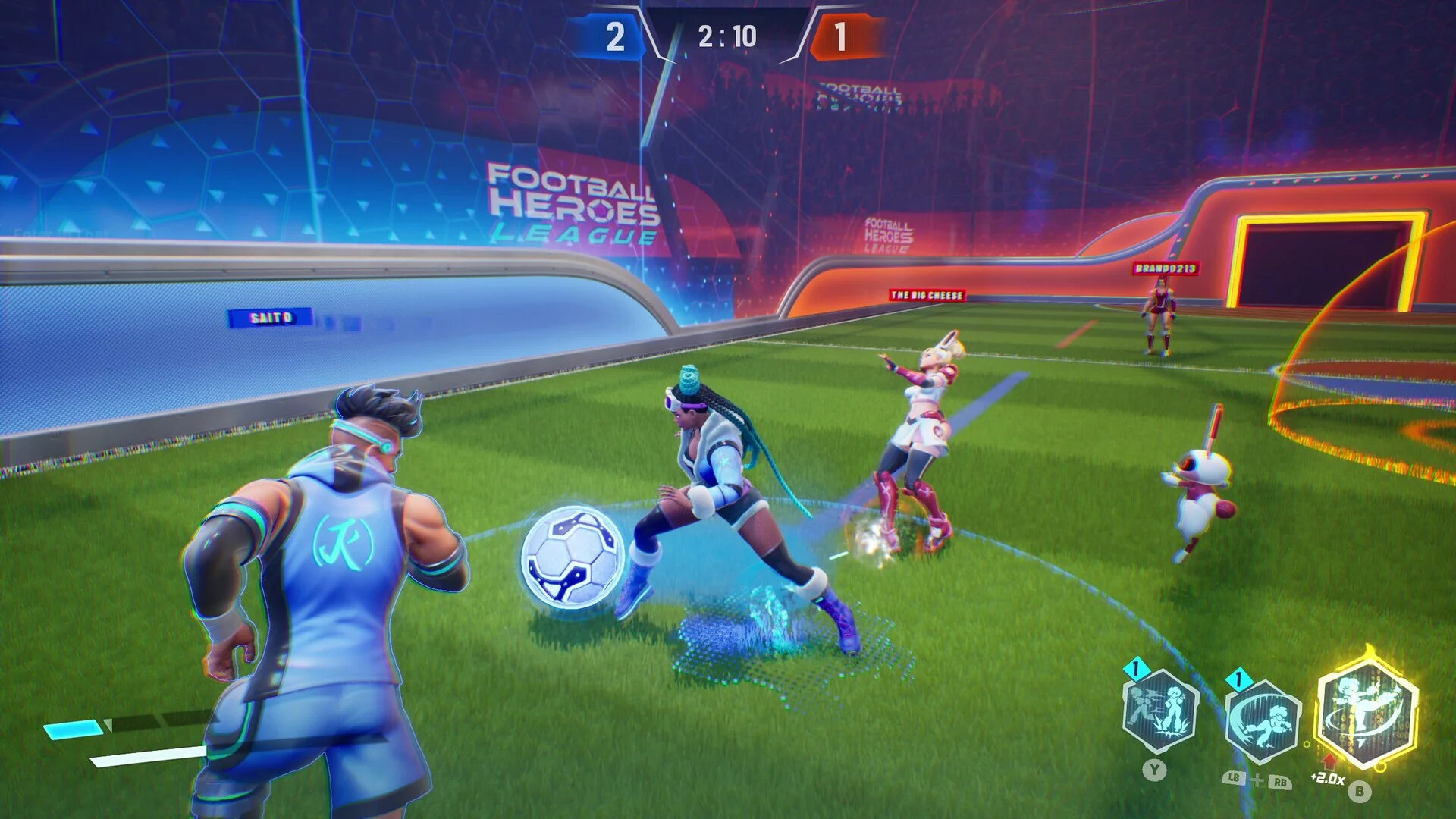 Изображение игры: Football Heroes League