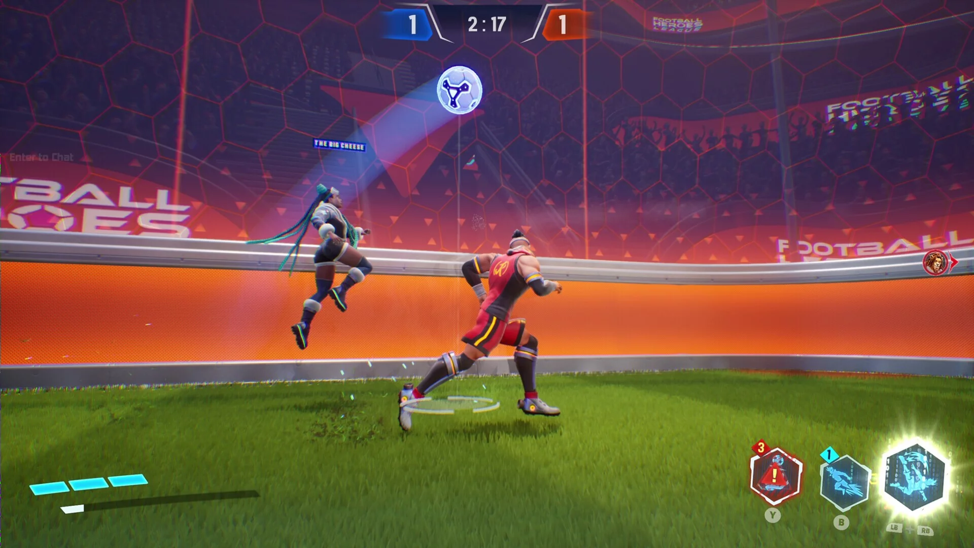 Изображение игры: Football Heroes League