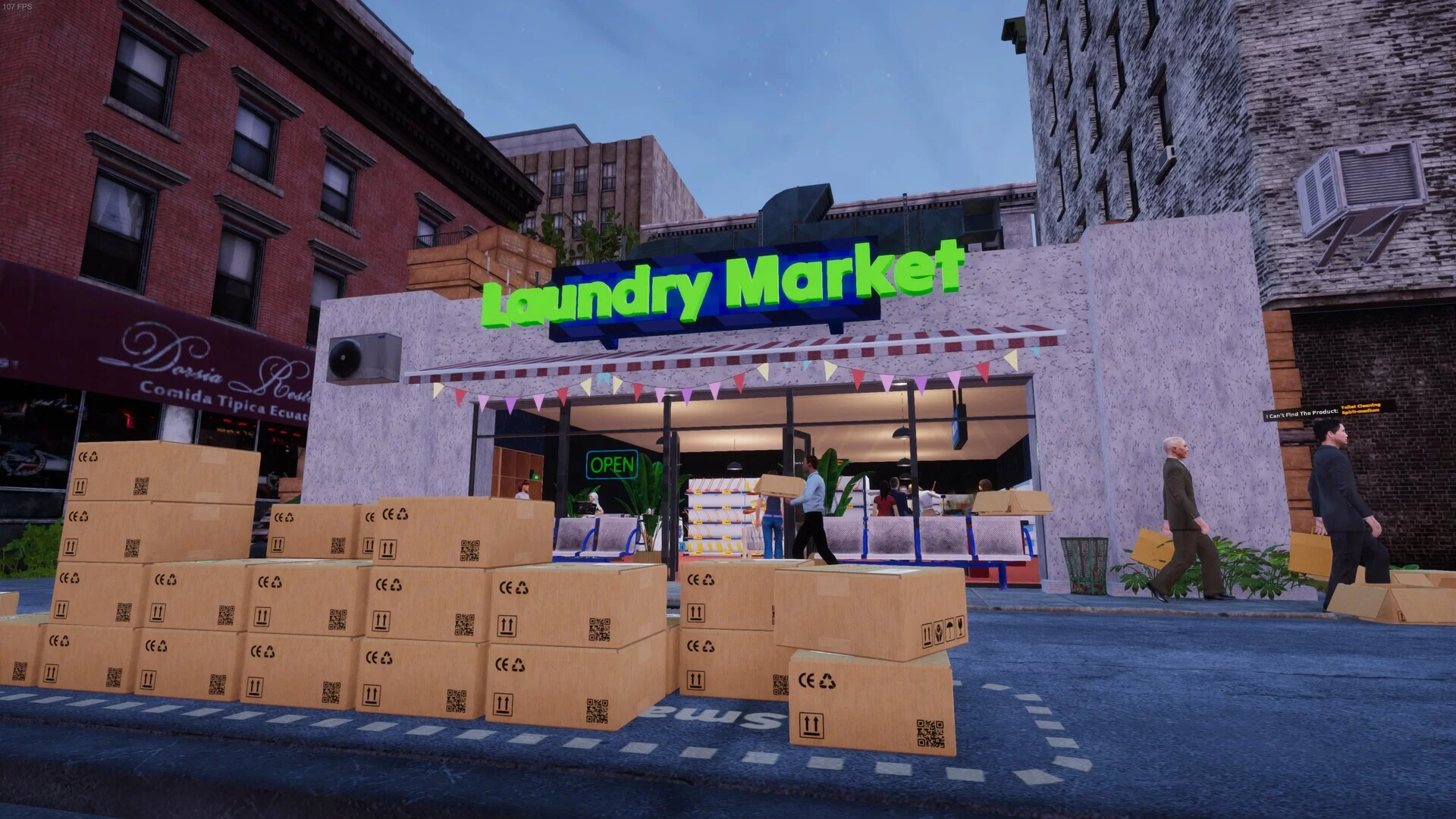Изображение игры: Laundry & Supermarket Simulator