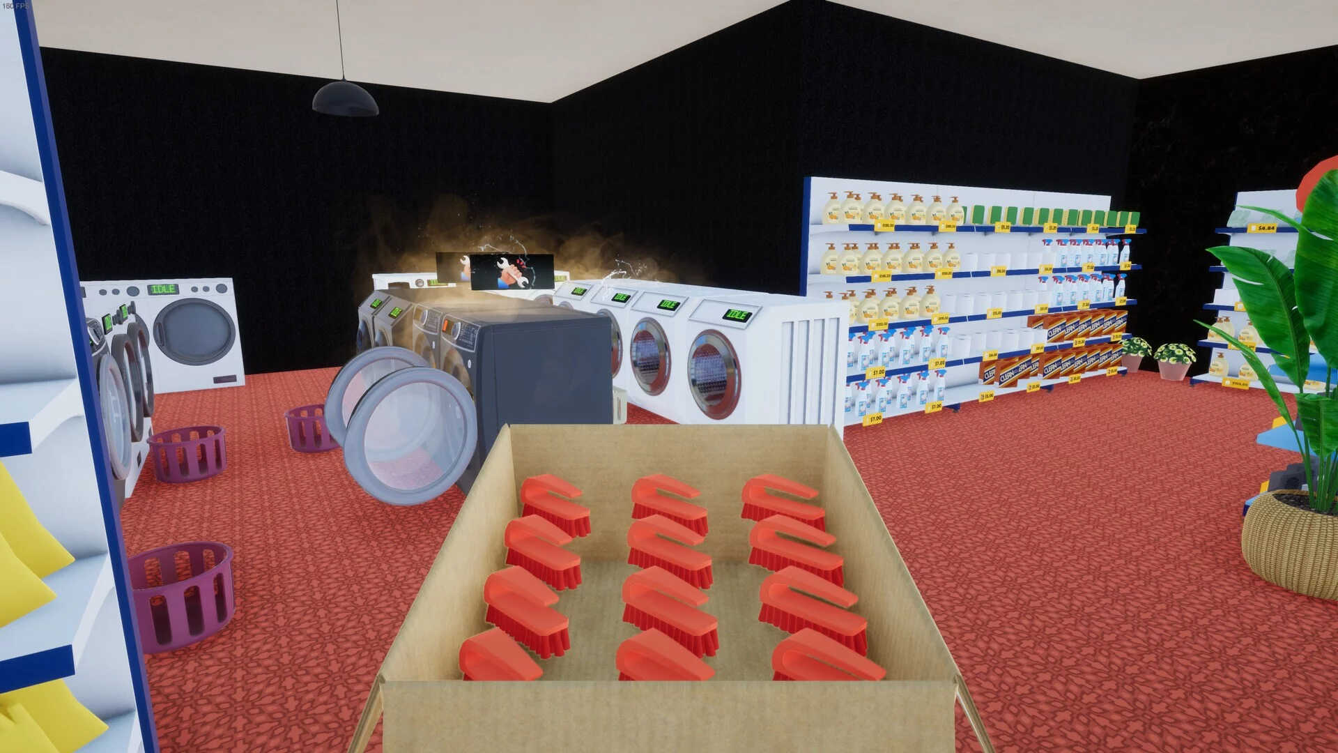 Изображение игры: Laundry & Supermarket Simulator