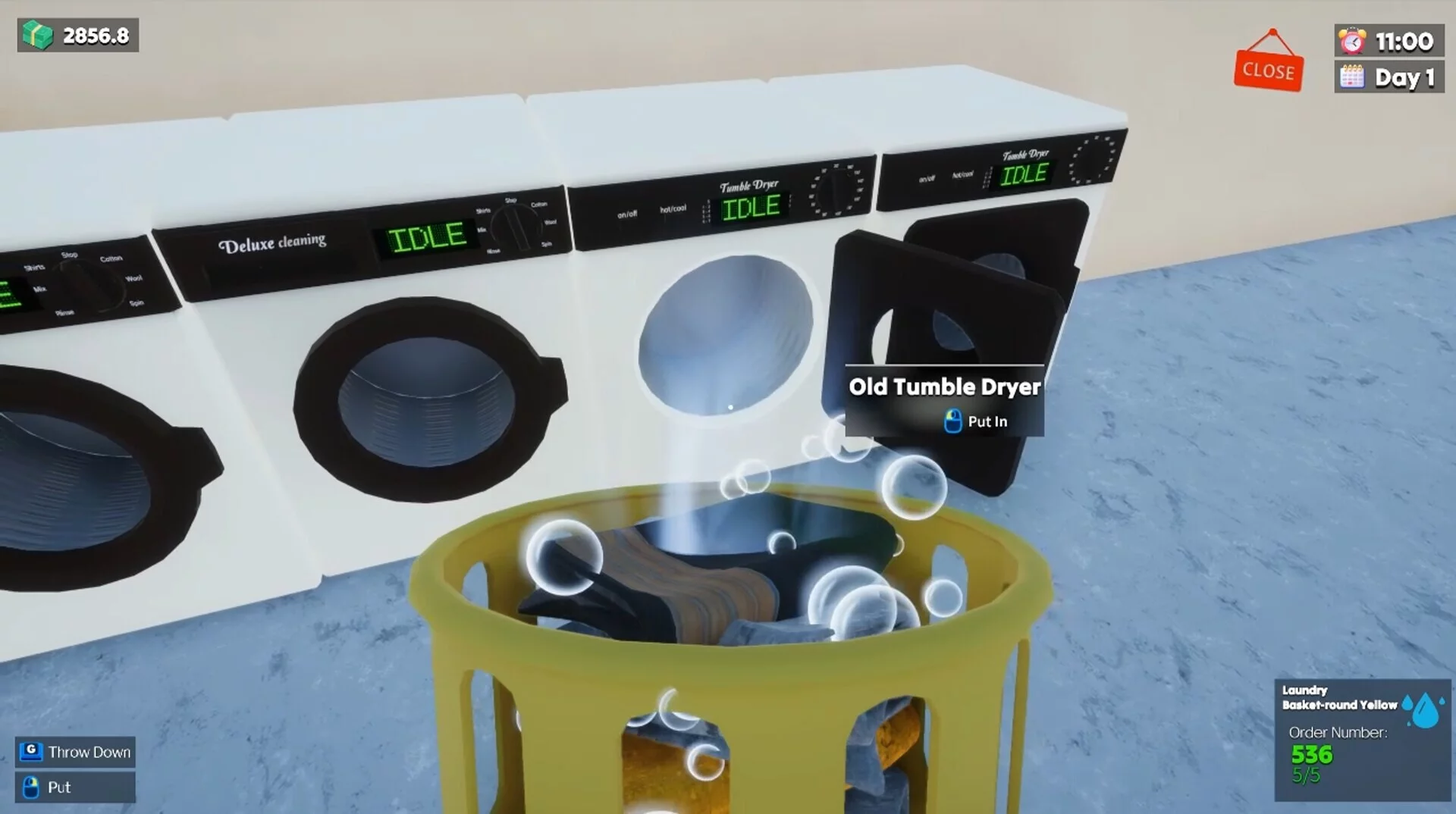 Изображение игры: Laundry & Supermarket Simulator