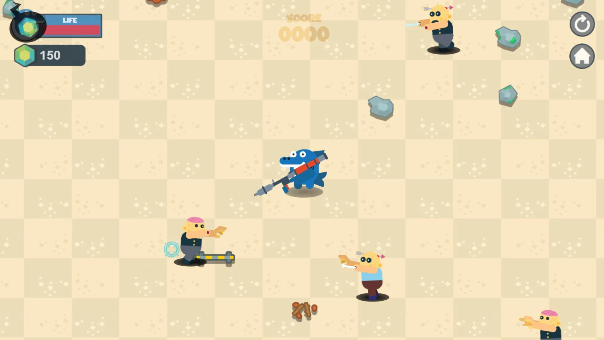 Изображение игры: Pet Hero vs Zombie