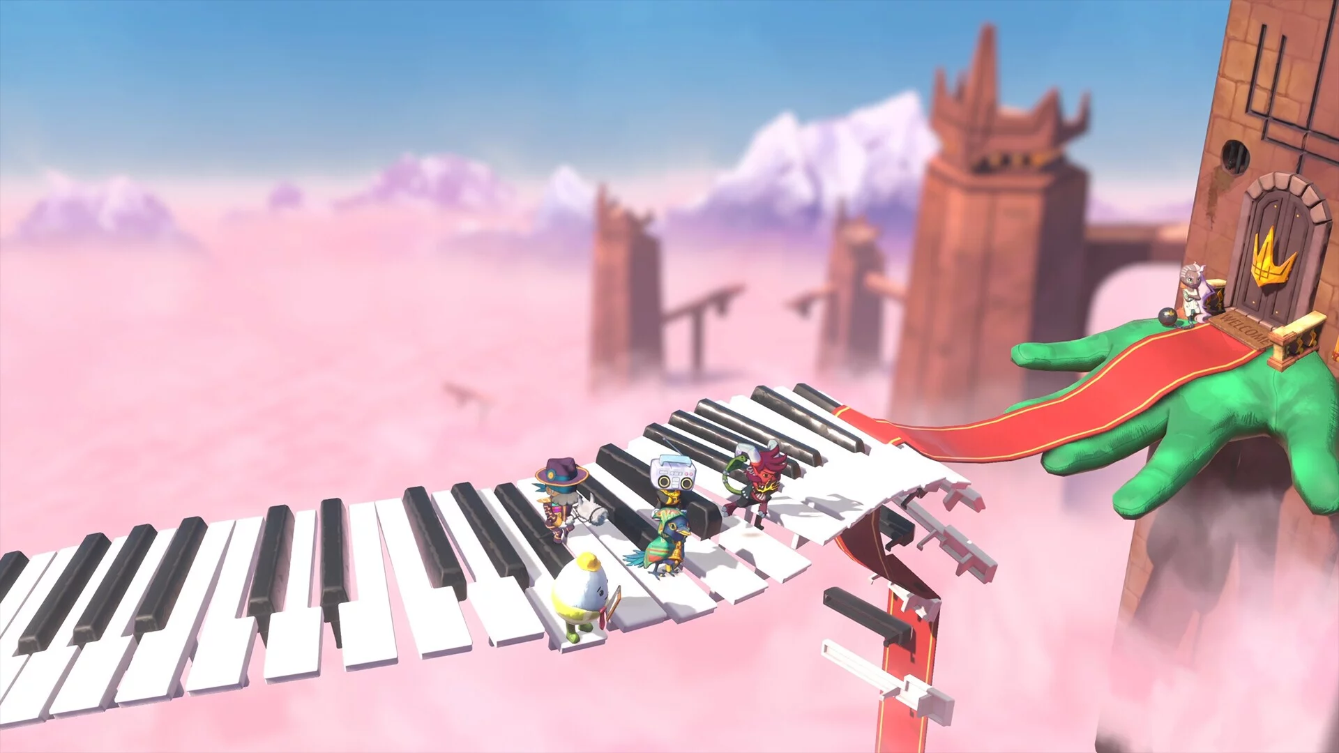 Изображение игры: SUPER CRAZY RHYTHM CASTLE