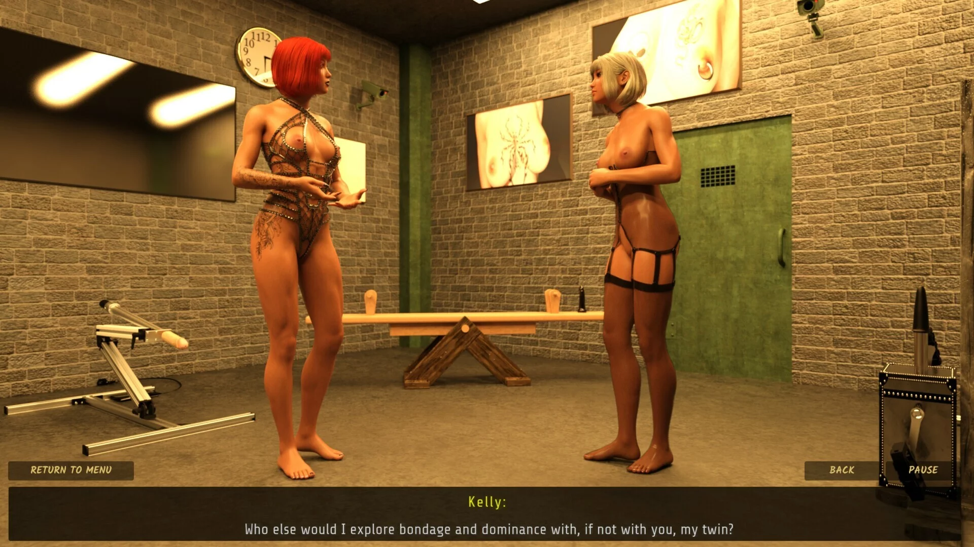 Изображение игры: Interactive Sex - Twin Sisters Incest BDSM
