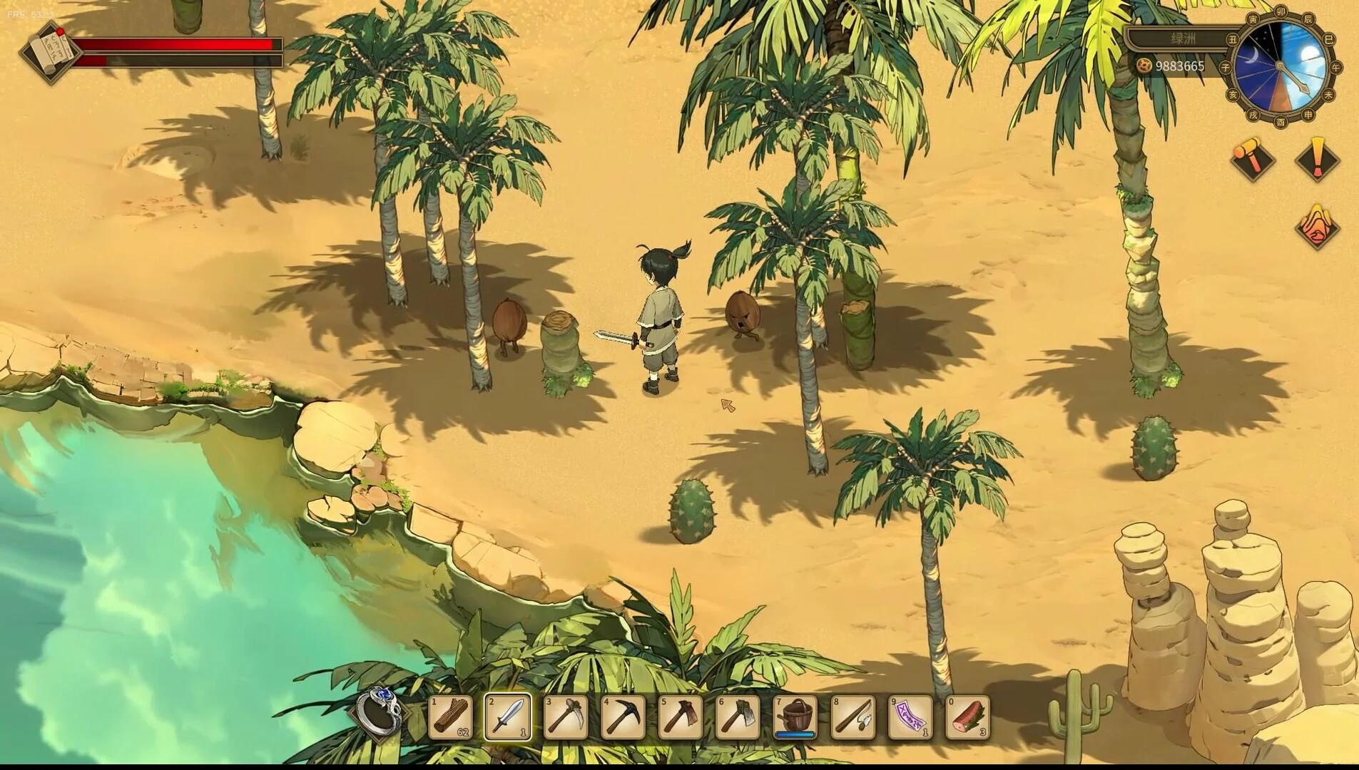 Изображение игры: Immortal Farmer: System’s Mandate