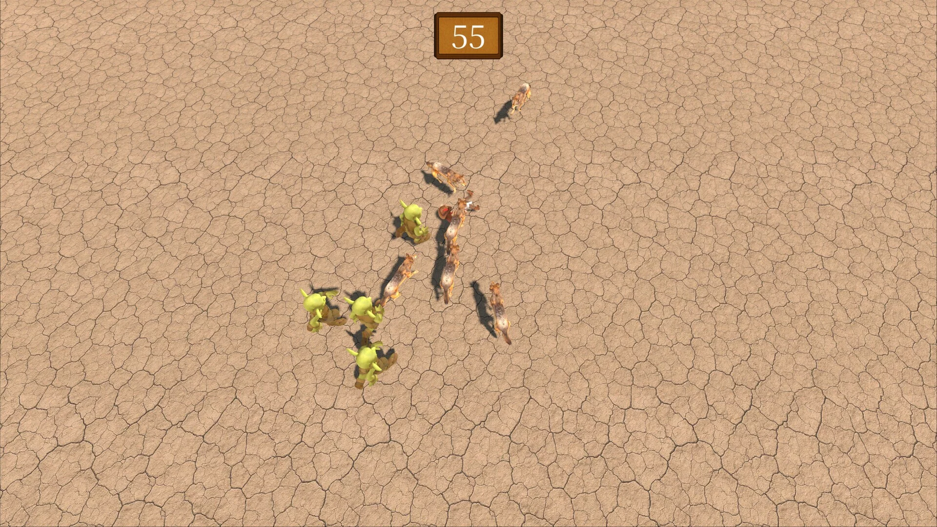 Изображение игры: An Ordinary Top-Down Shooter