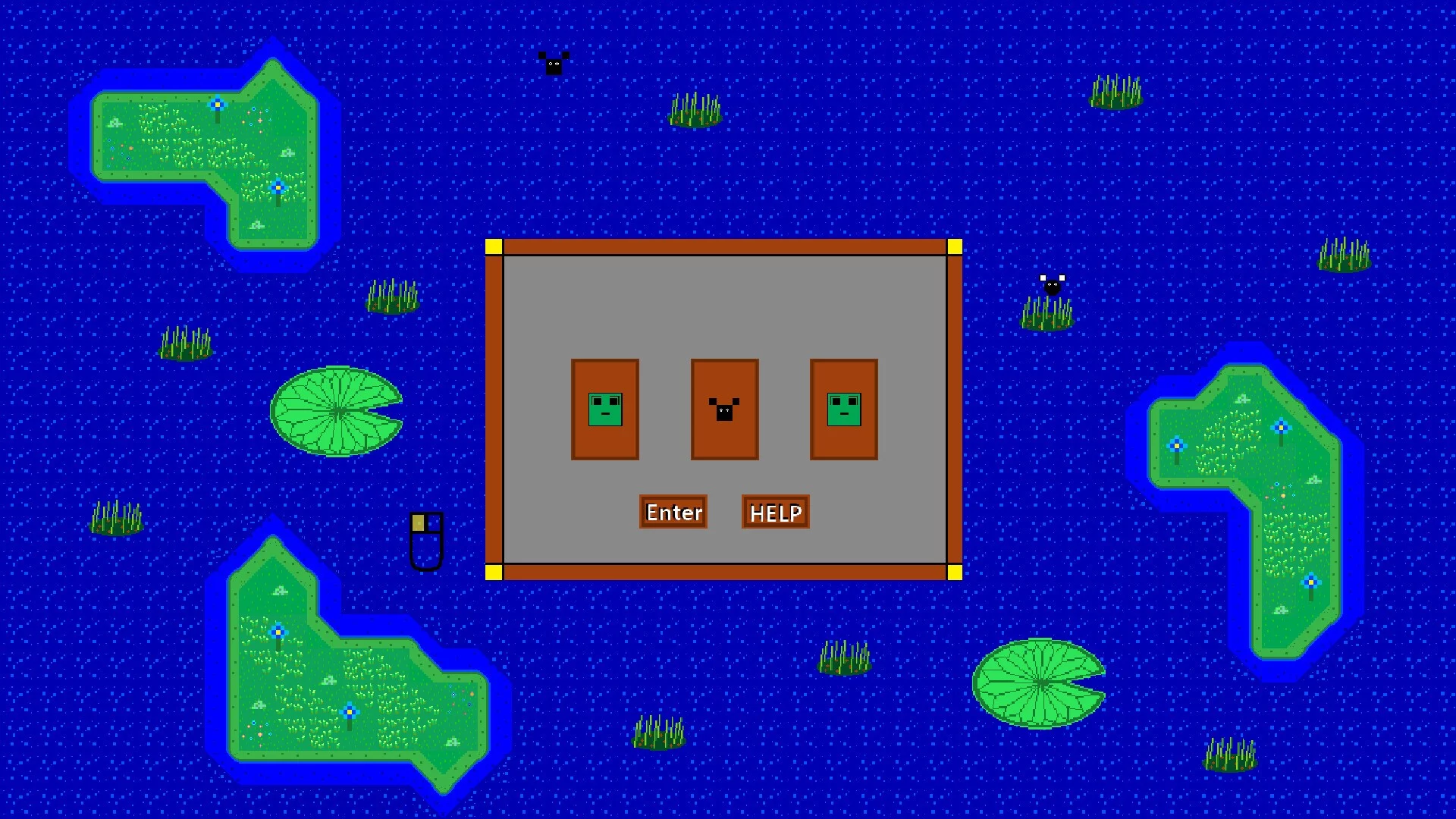 Изображение игры: Frog Attack