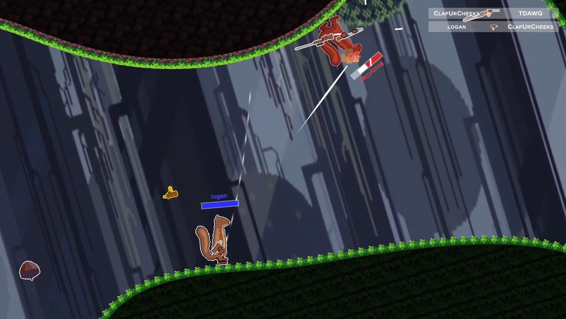 Изображение игры: Squirrels Gone Nuts