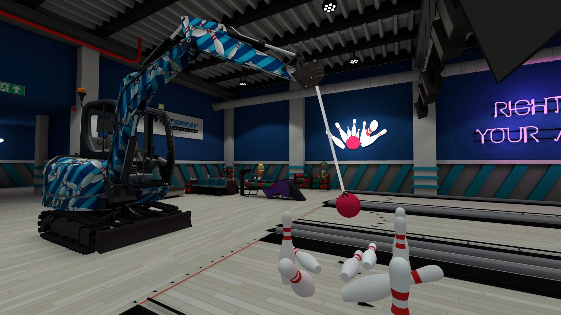 Изображение игры: DIG VR