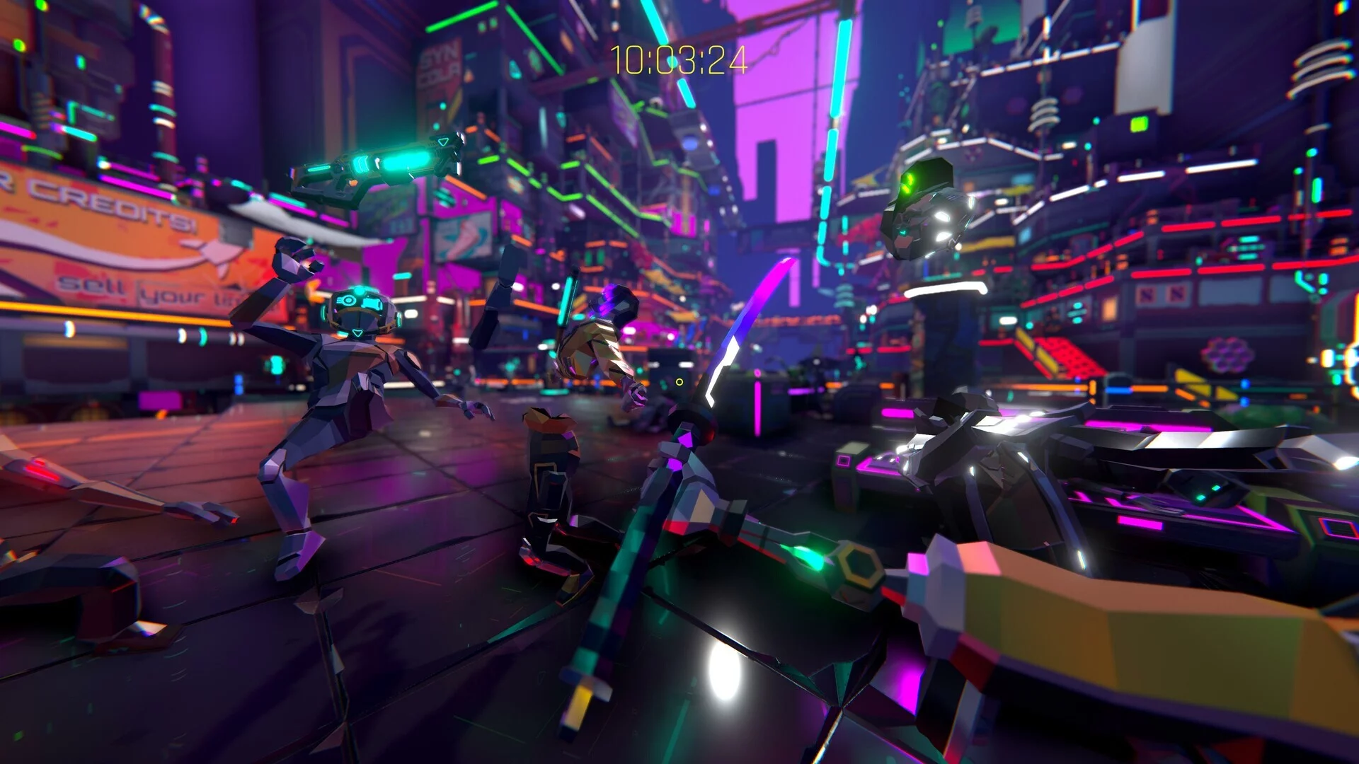 Изображение игры: CYBERSLAYER: No Time to Regret