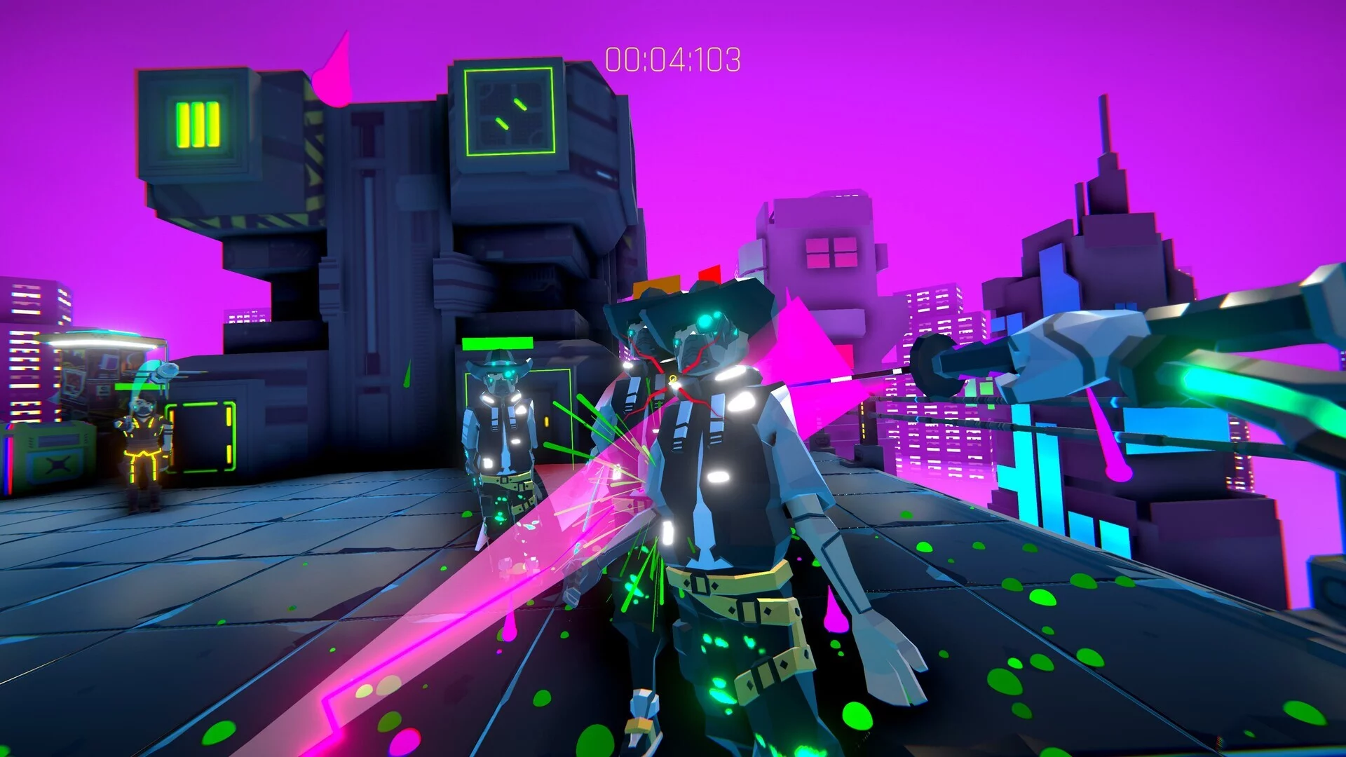 Изображение игры: CYBERSLAYER: No Time to Regret