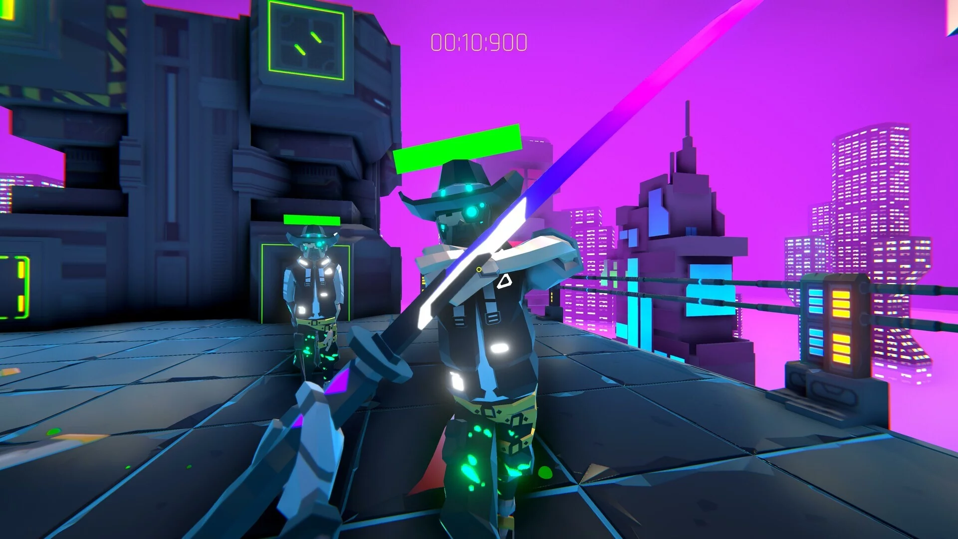 Изображение игры: CYBERSLAYER: No Time to Regret