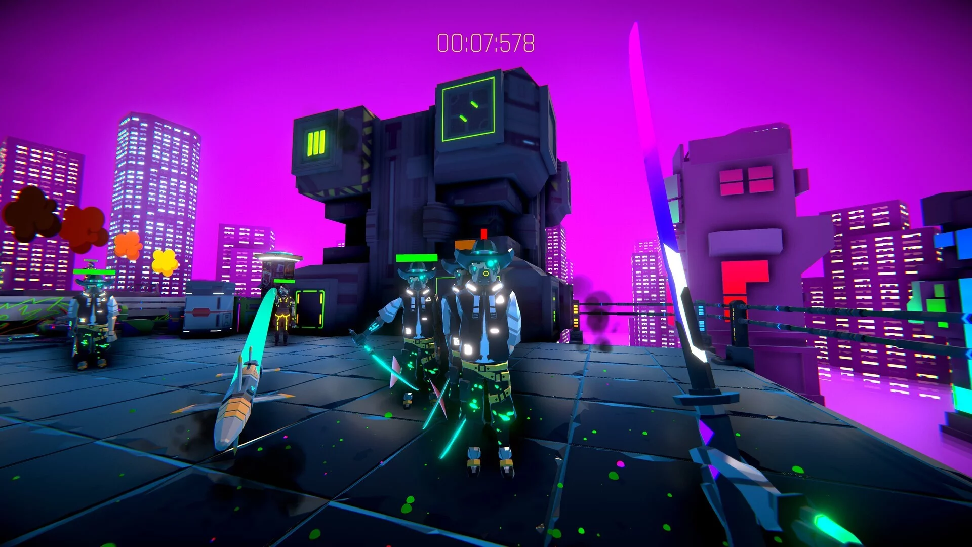 Изображение игры: CYBERSLAYER: No Time to Regret