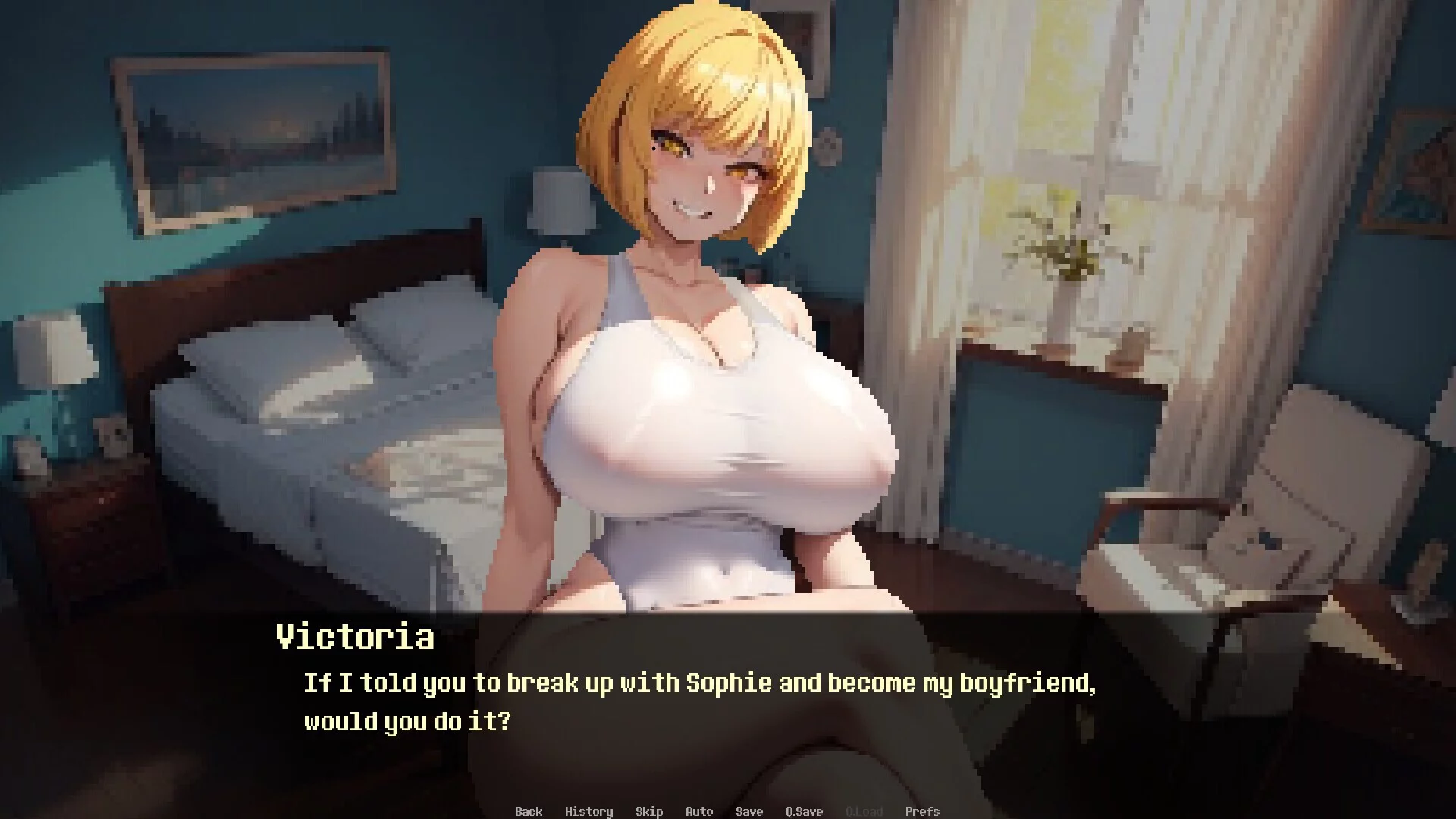 Изображение игры: Femdom Girlfriend 2: Victoria Loves Teasing Me With Her Boobs
