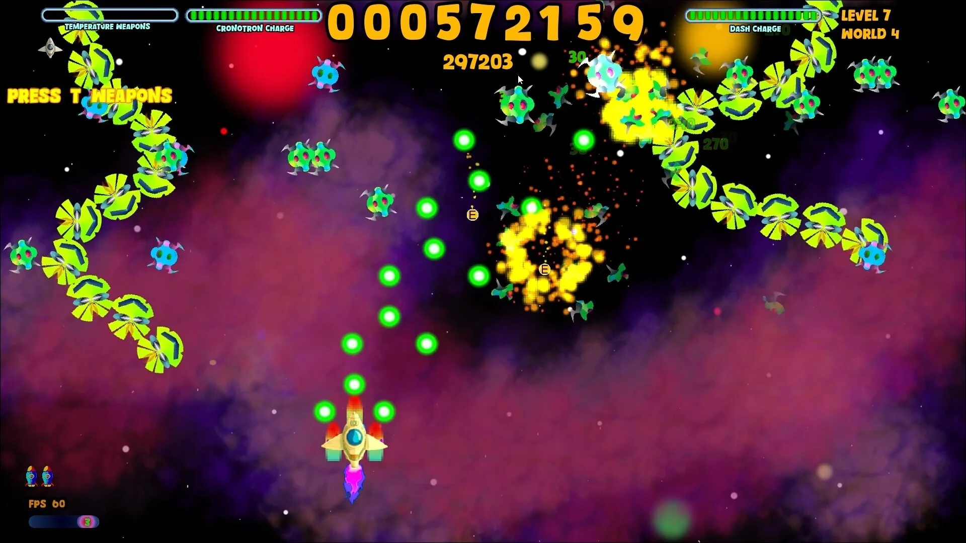 Изображение игры: Galactic Plague 2000