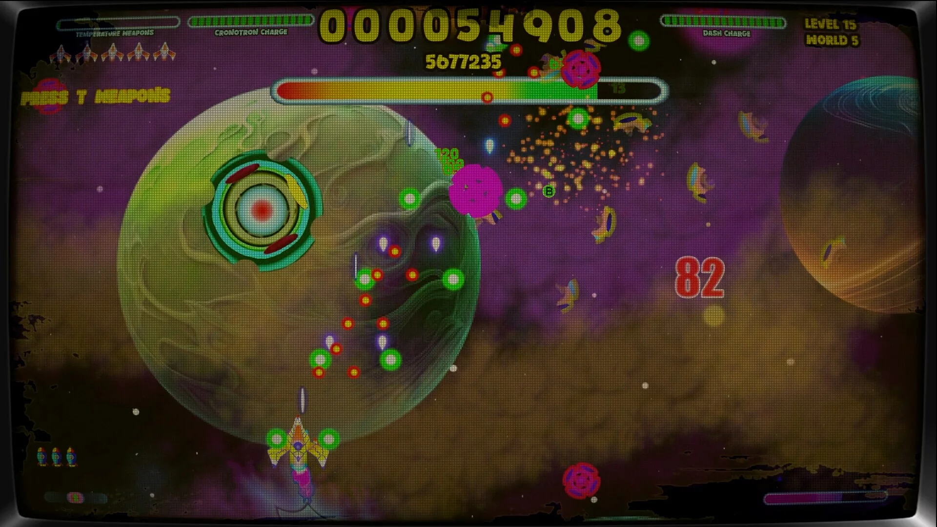 Изображение игры: Galactic Plague 2000
