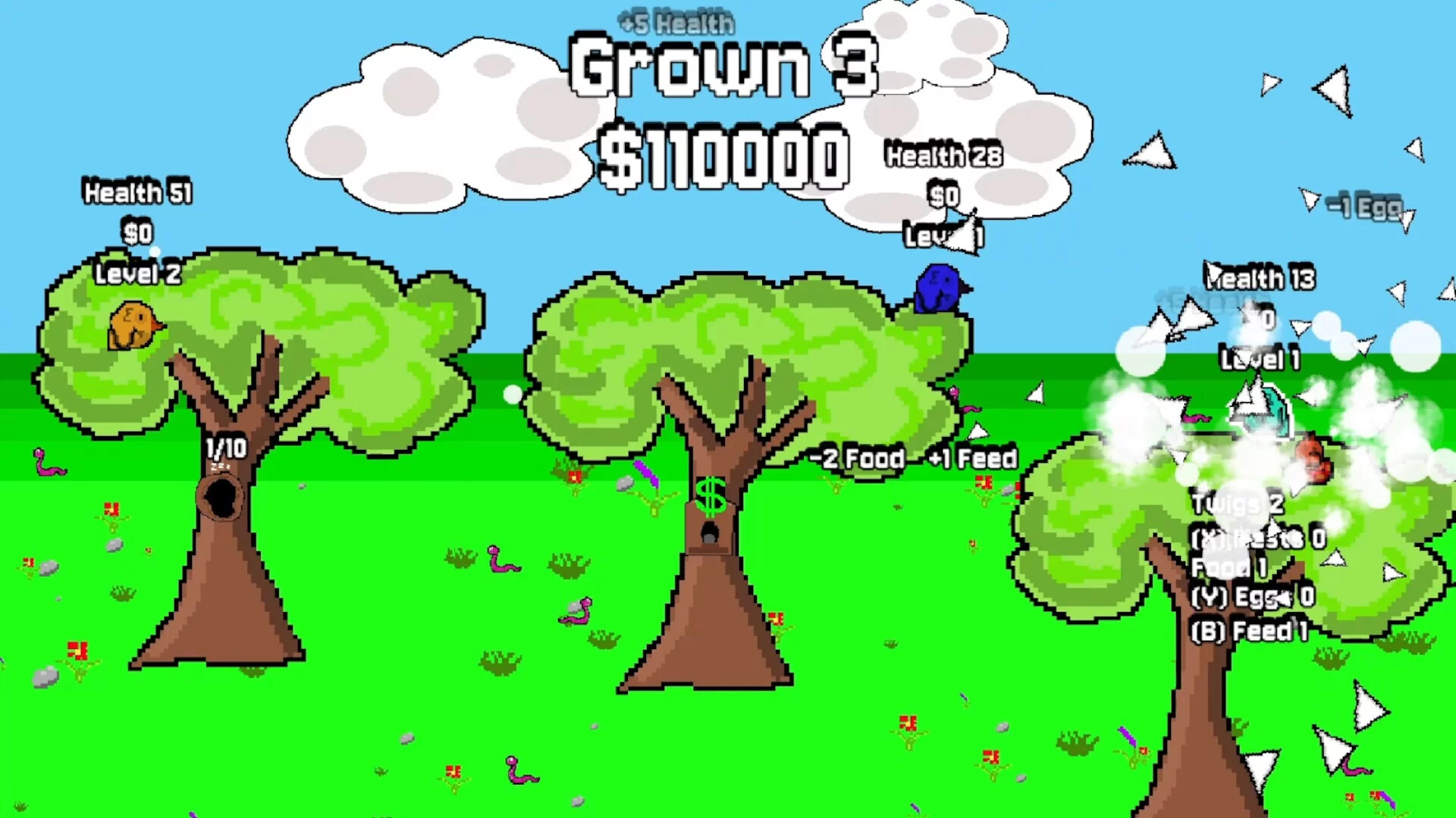 Изображение игры: Frantic Birdies