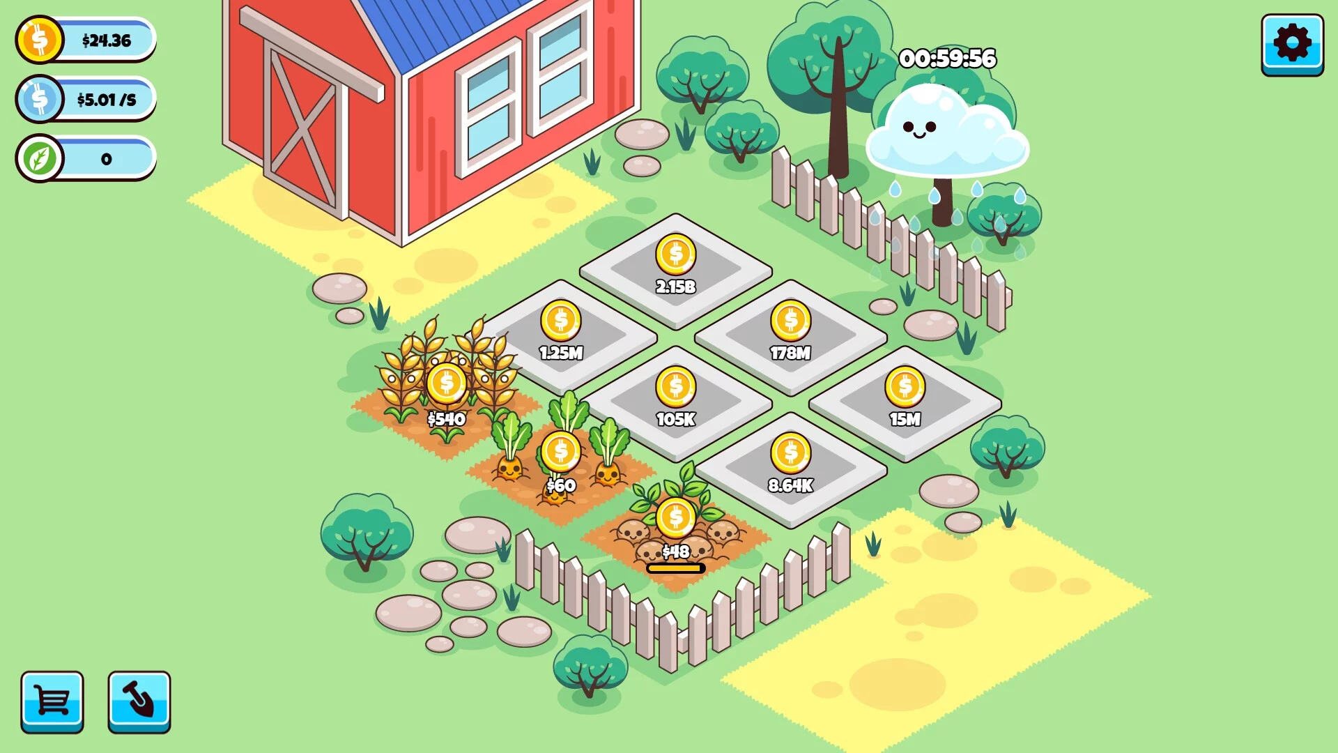 Изображение игры: Idle Farming Business
