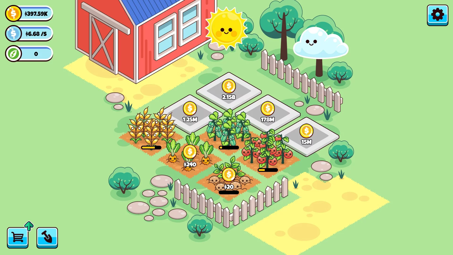 Изображение игры: Idle Farming Business