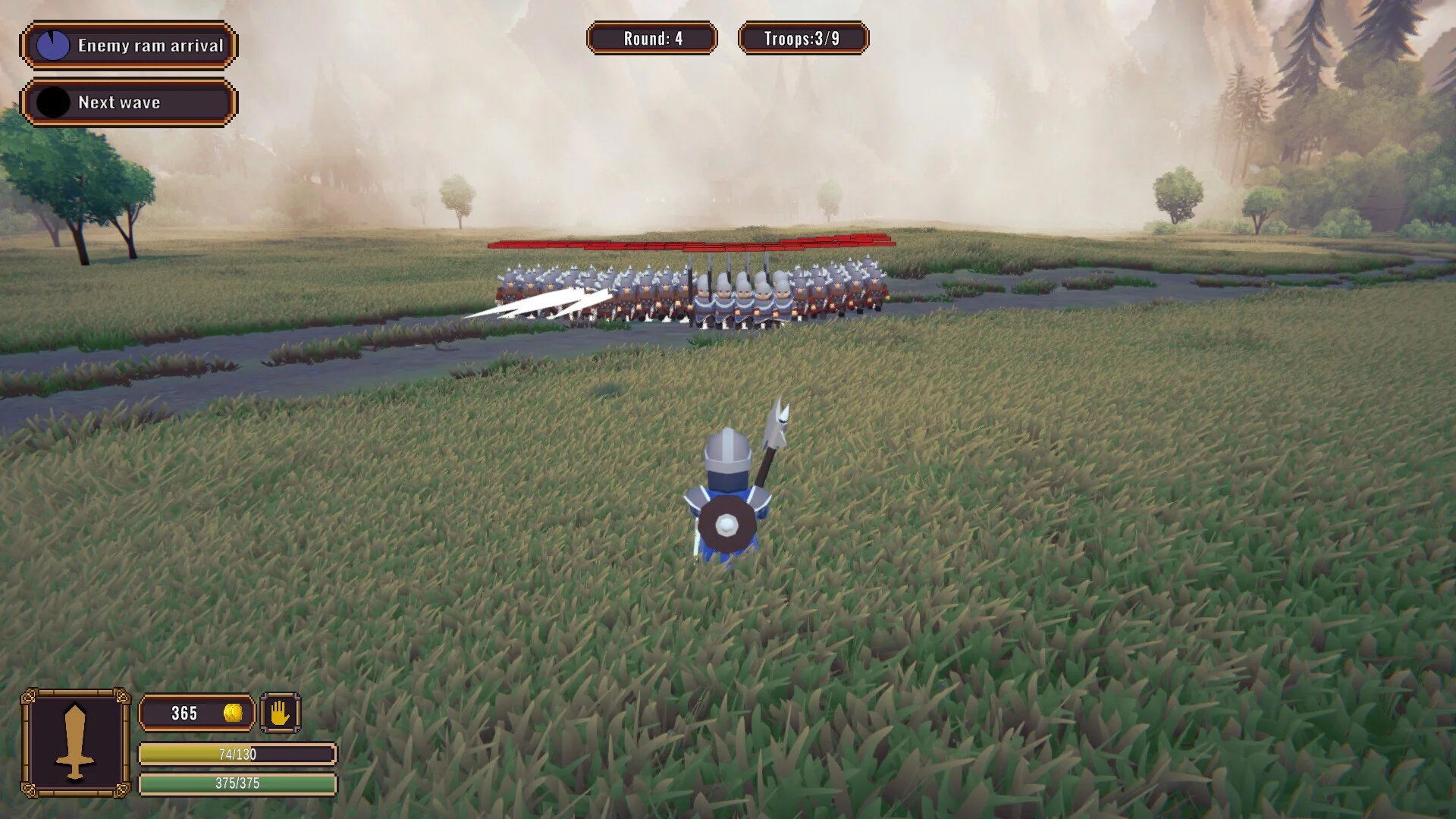Изображение игры: Keep of the knights
