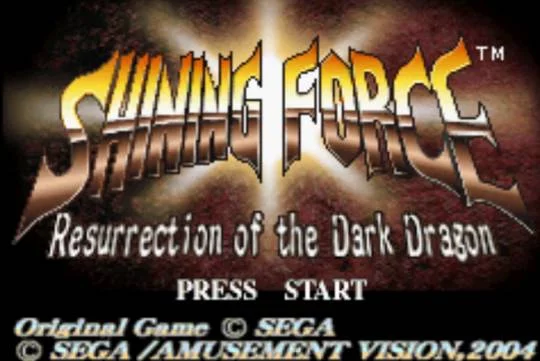 Изображение игры: Shining Force: Resurrection of the Dark Dragon