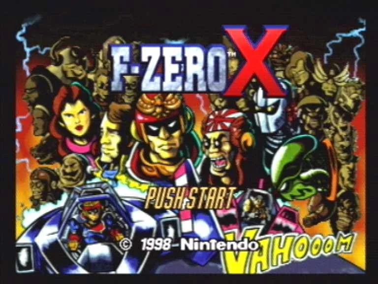 Изображение игры: F-Zero X