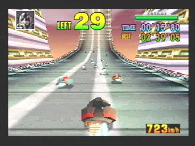 Изображение игры: F-Zero X