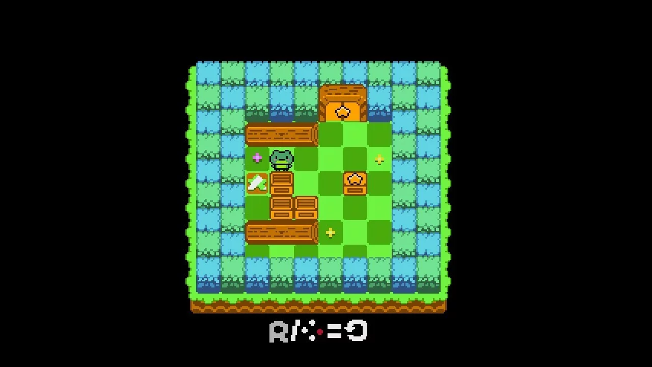 Изображение игры: SokoFrog