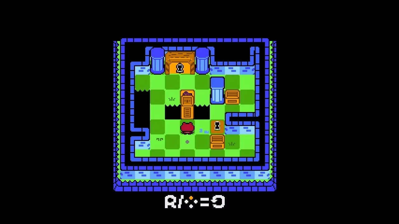 Изображение игры: SokoFrog