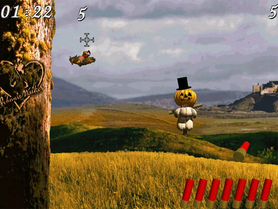 Изображение игры: Moorhuhn: Die Virtuelle Moorhuhnjagd