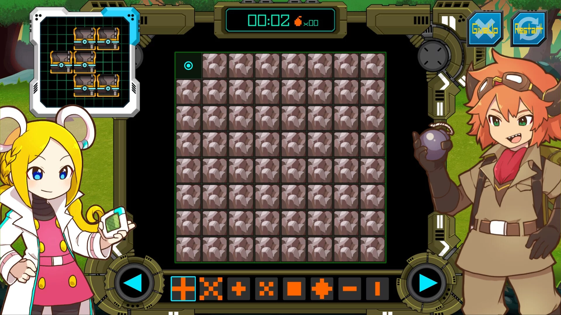 Изображение игры: SearchAndBomb