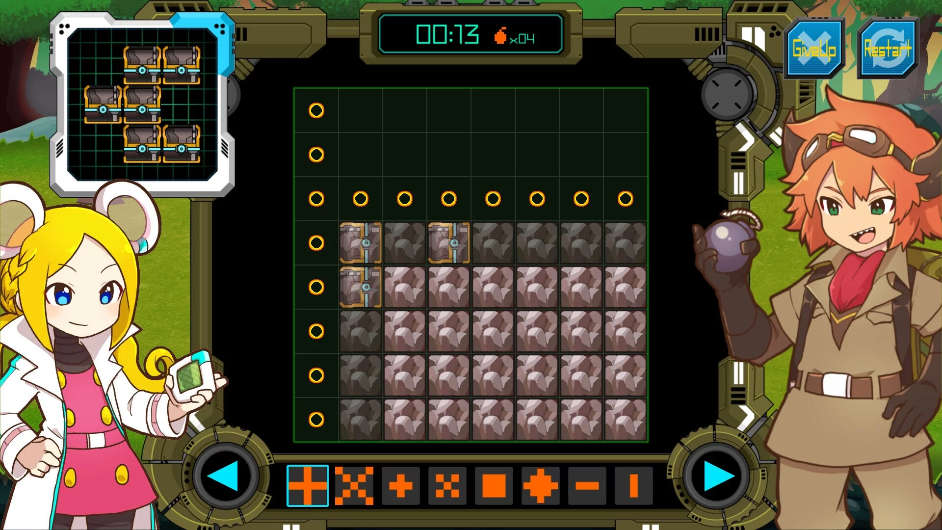 Изображение игры: SearchAndBomb
