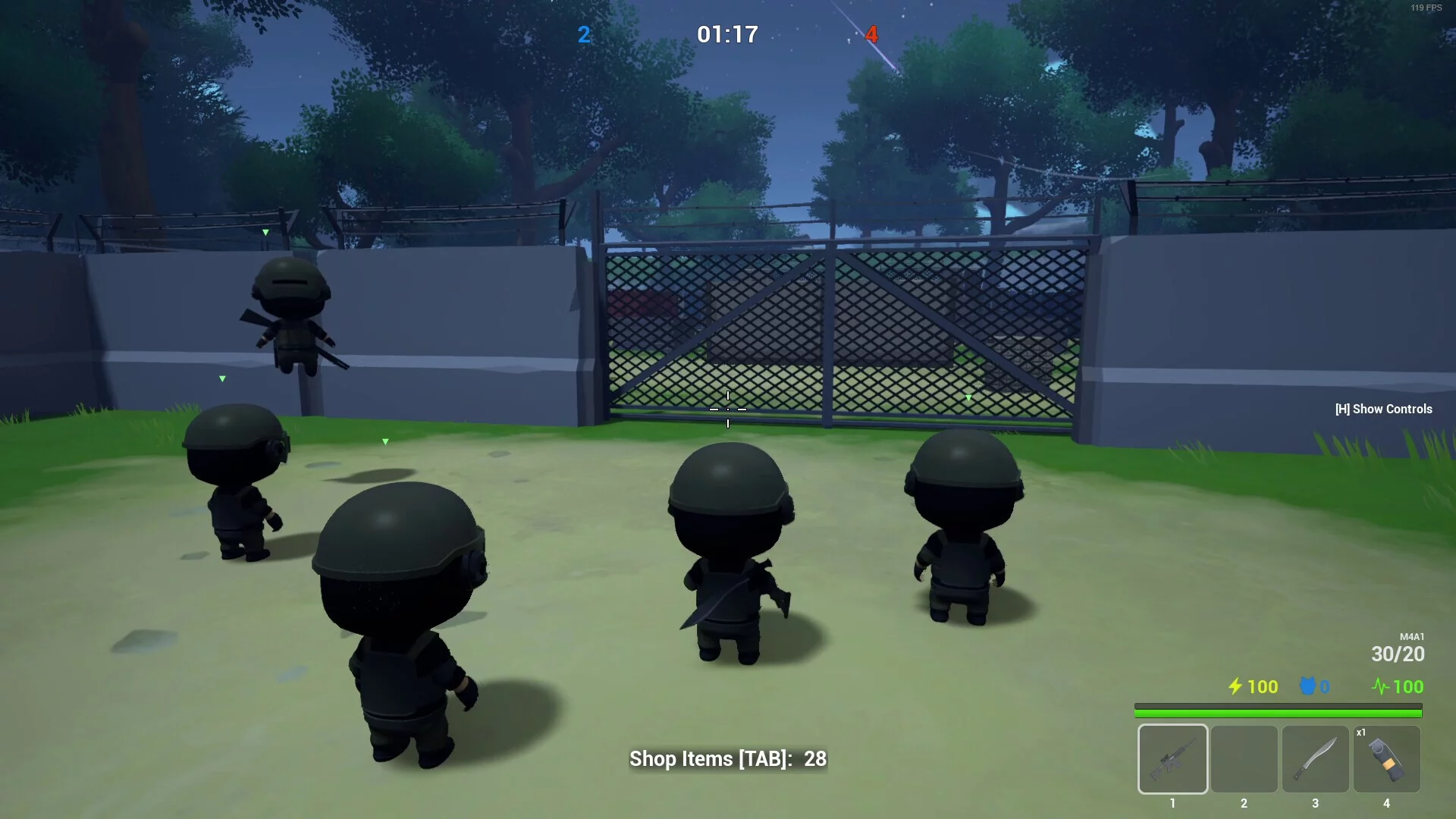 Изображение игры: MiniWarfare
