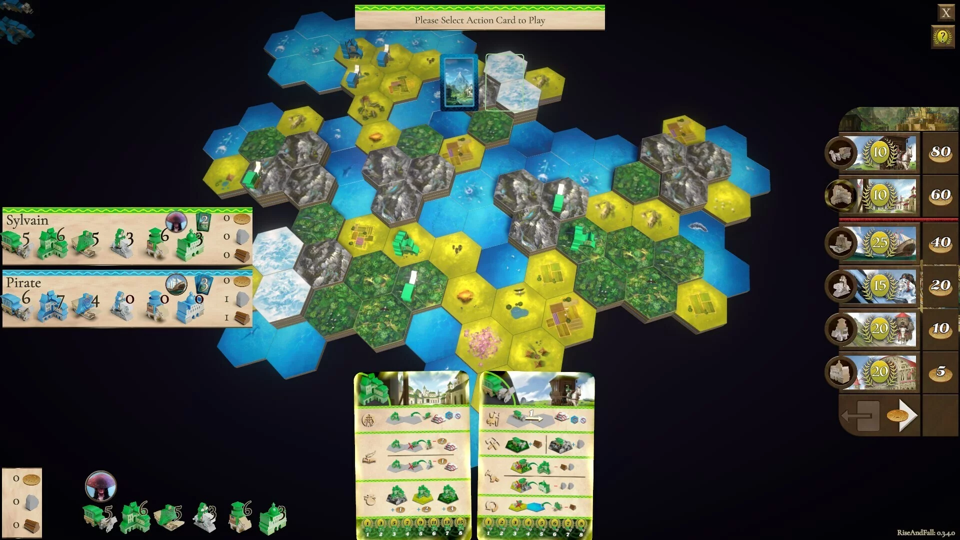 Изображение игры: Rise & Fall - Online Digital Edition