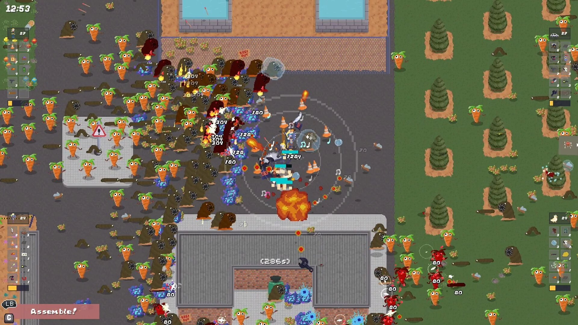 Изображение игры: Carrot Survivors