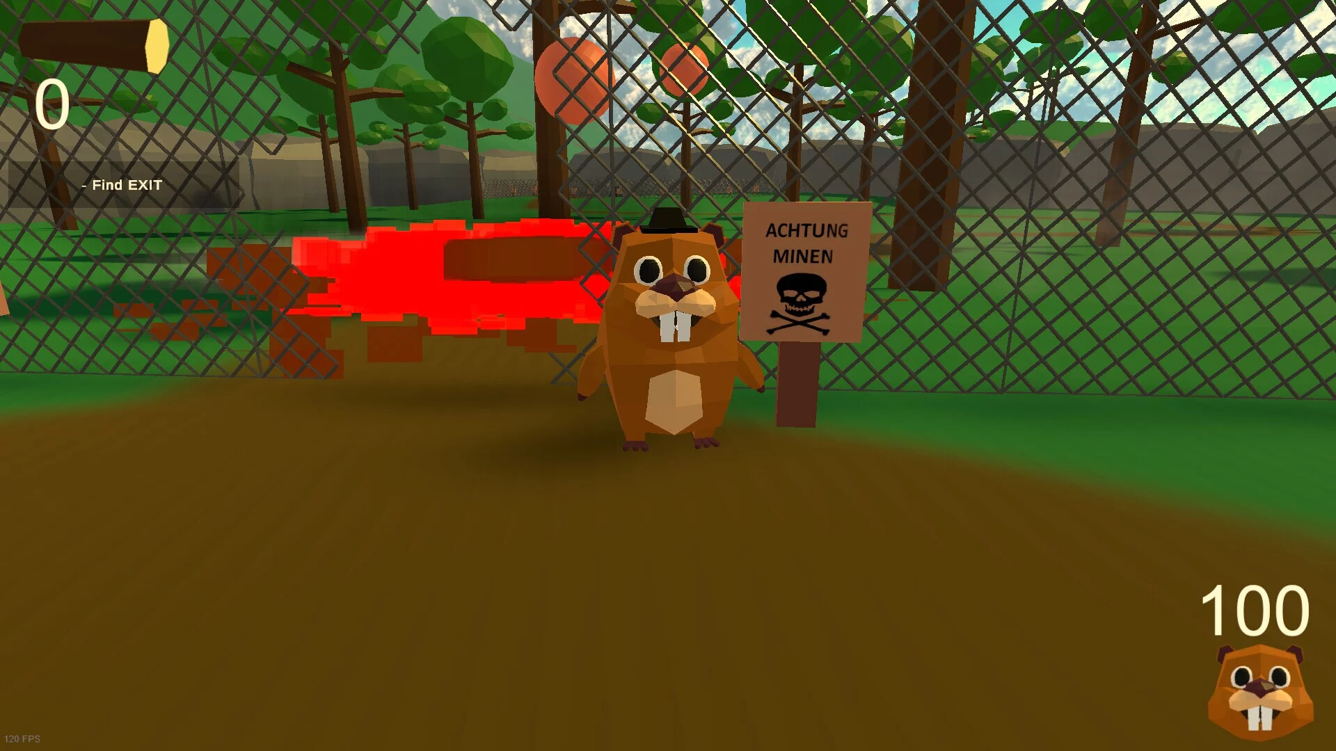 Изображение игры: BEAVER RAMPAGE