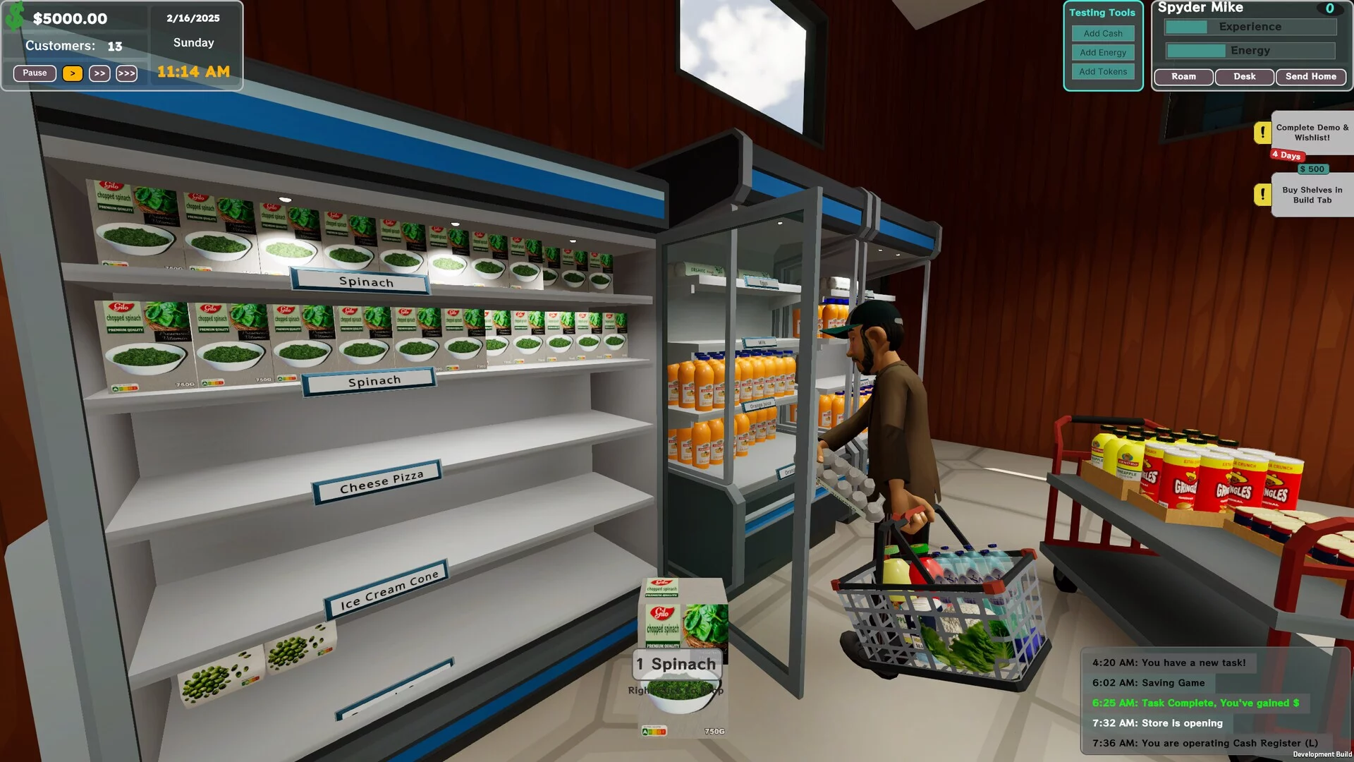 Изображение игры: Grocery Store Tycoon - First Store