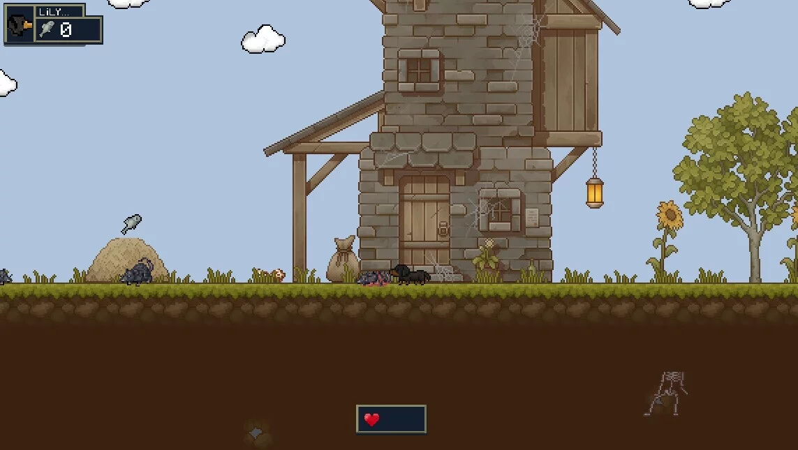 Изображение игры: Hungry Lily & The Fallen Knight