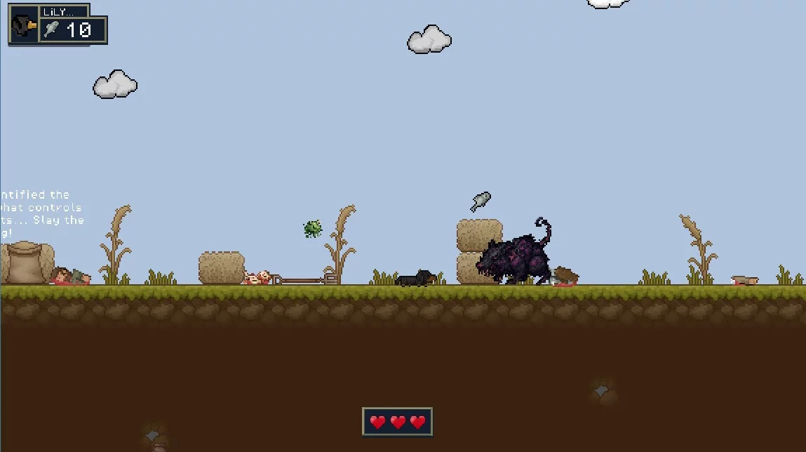 Изображение игры: Hungry Lily & The Fallen Knight
