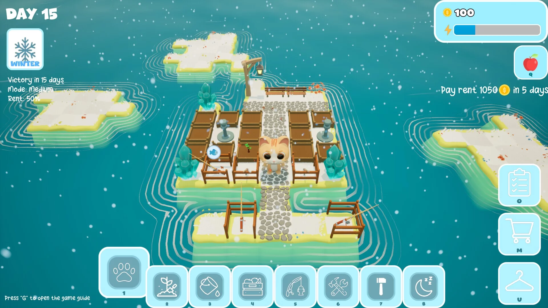Изображение игры: Meowland: Island Farm