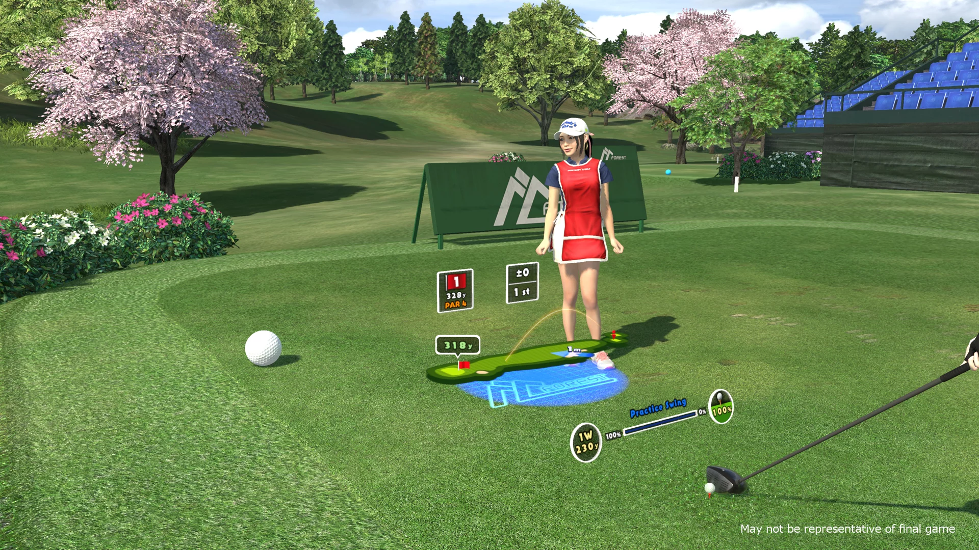 Изображение игры: Everybody's Golf VR