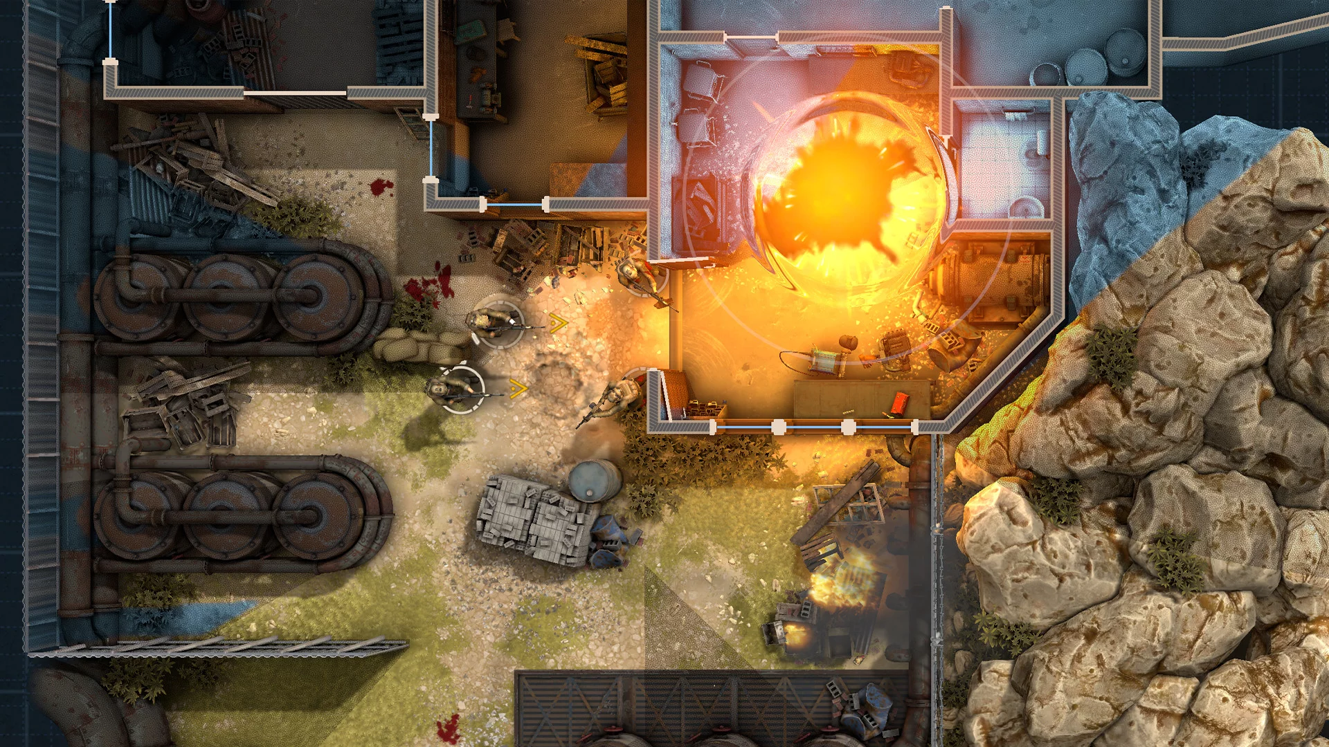 Изображение игры: Door Kickers 2: Task Force North