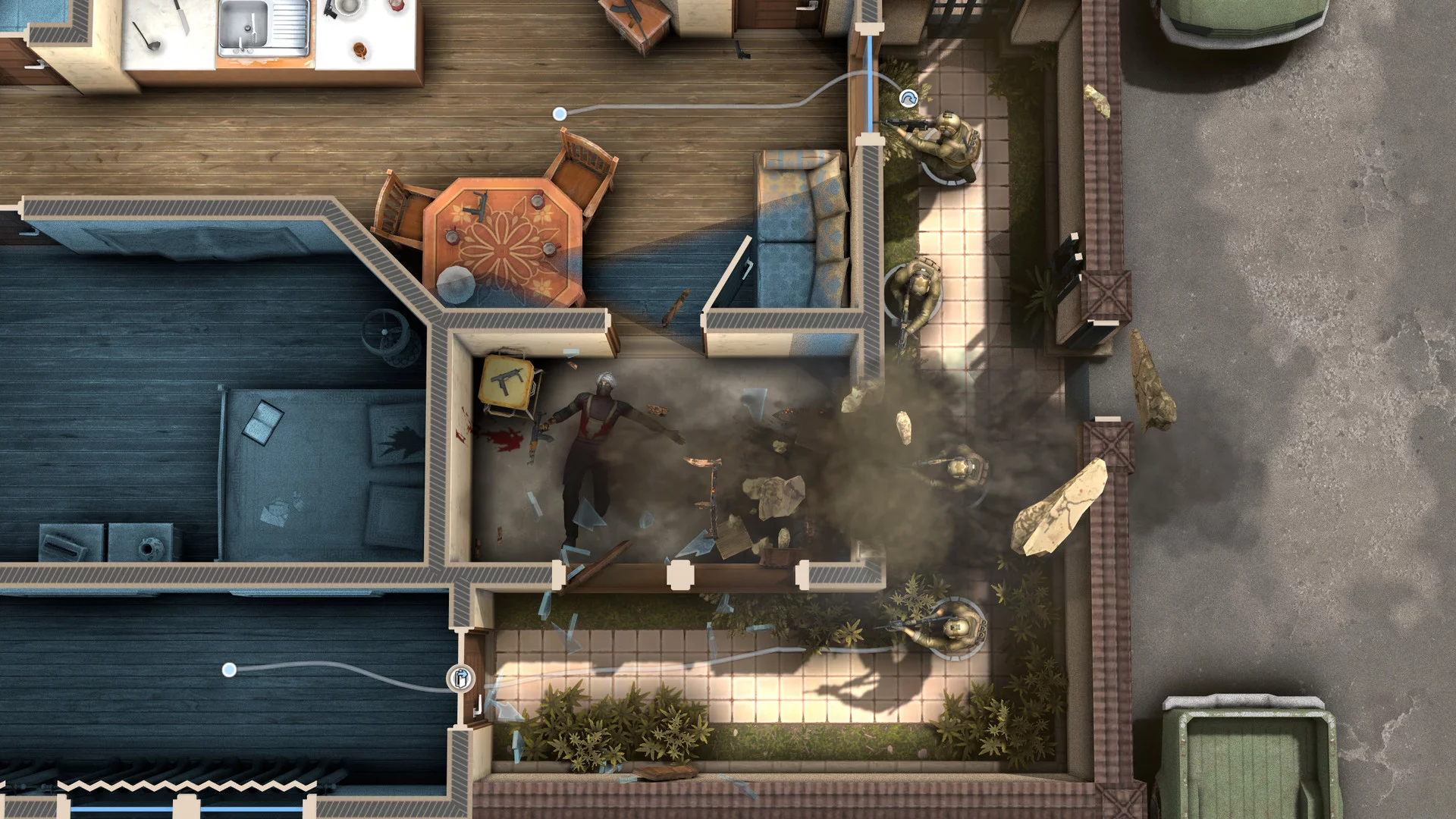 Изображение игры: Door Kickers 2: Task Force North
