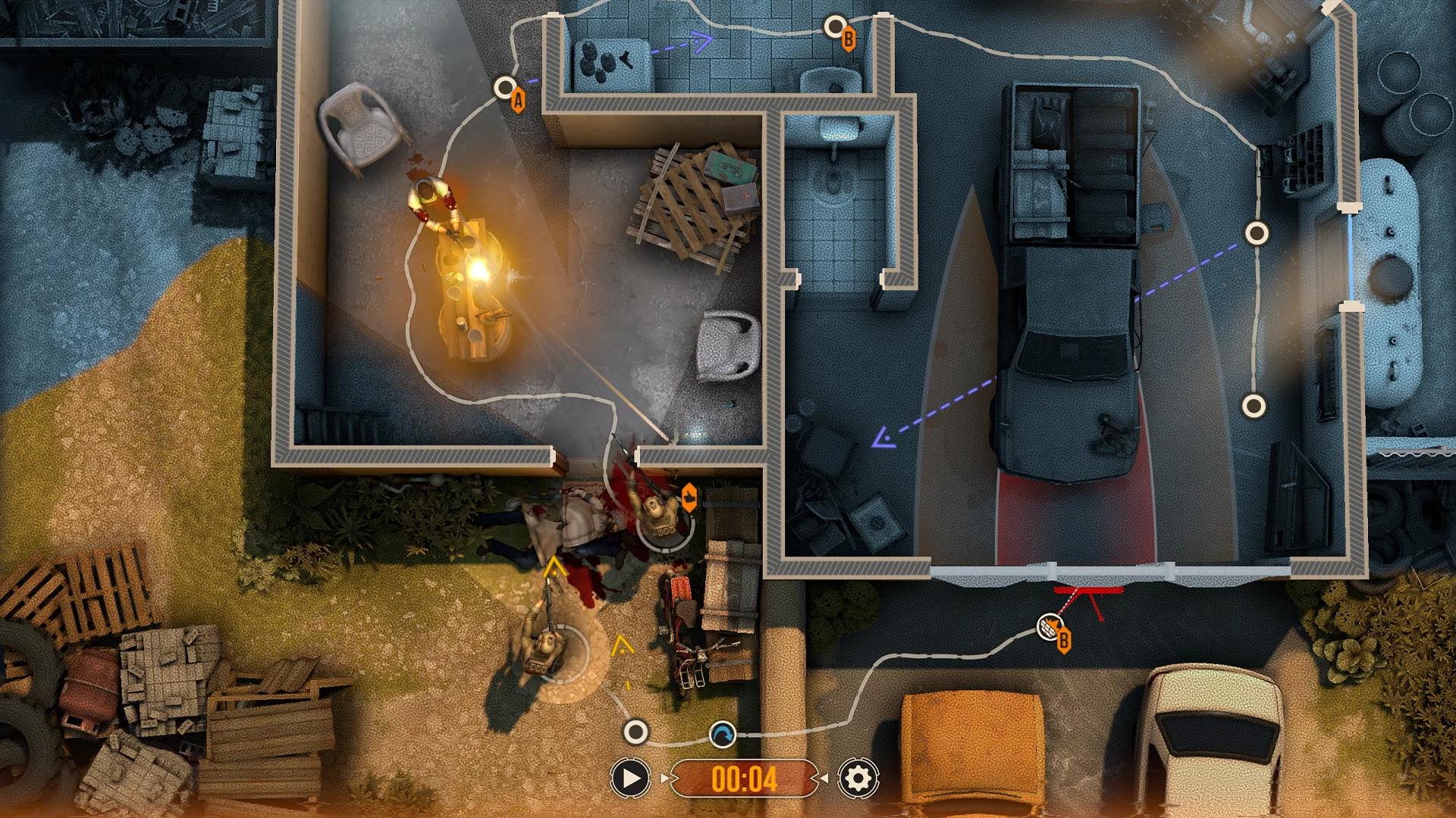 Изображение игры: Door Kickers 2: Task Force North