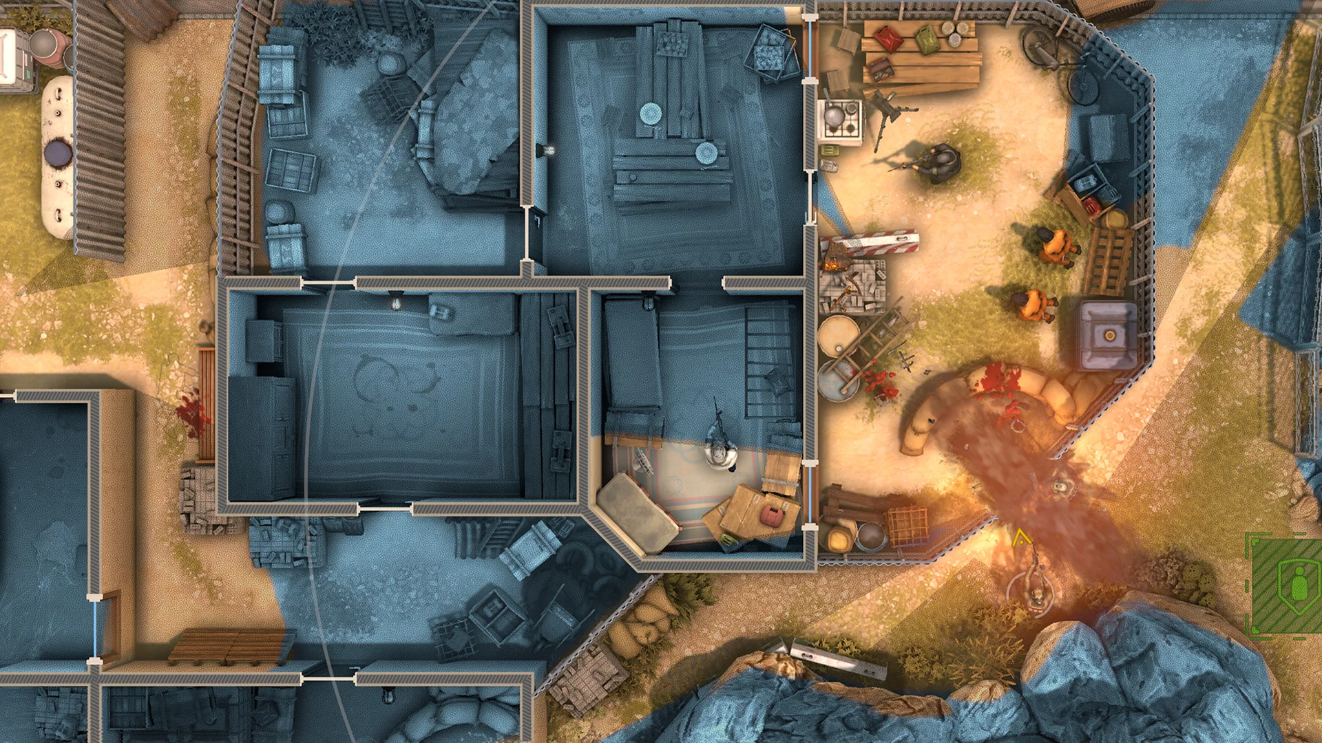 Изображение игры: Door Kickers 2: Task Force North
