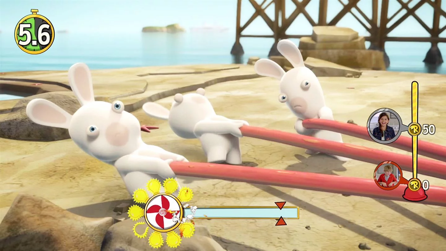 Изображение игры: Rabbids Invasion: The Interactive TV Show