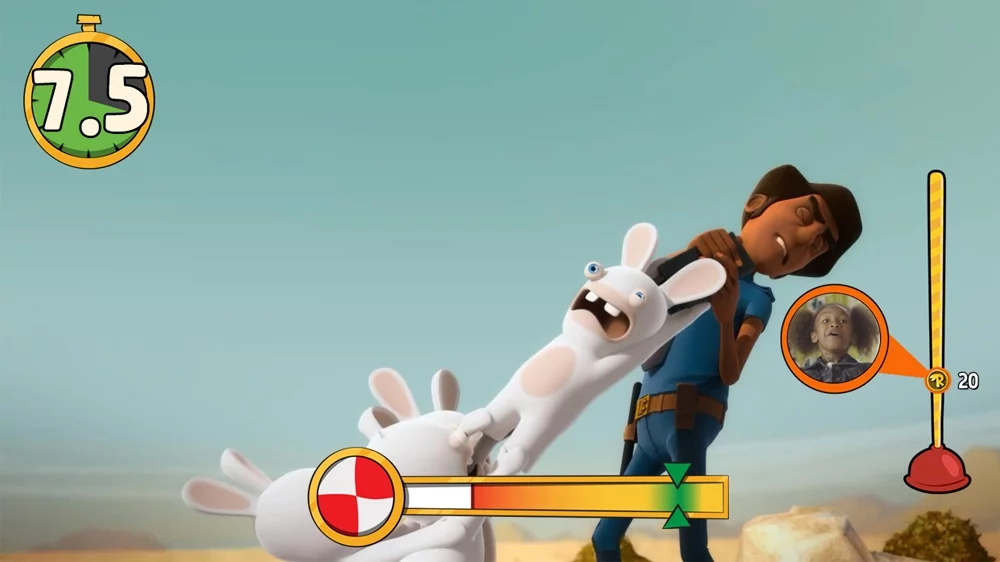 Изображение игры: Rabbids Invasion: The Interactive TV Show