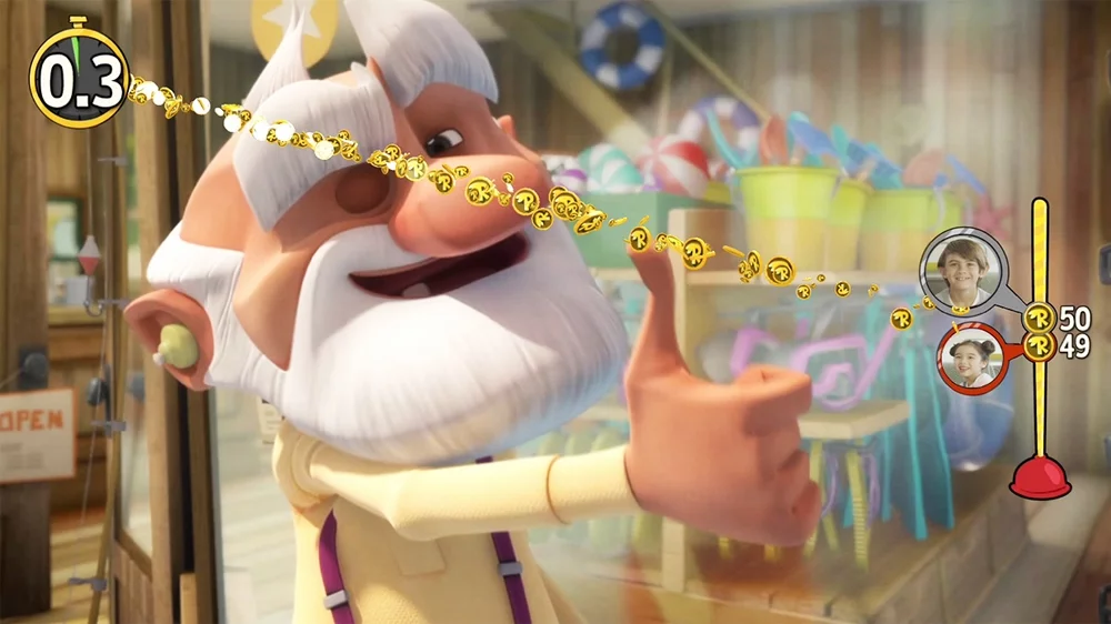 Изображение игры: Rabbids Invasion: The Interactive TV Show